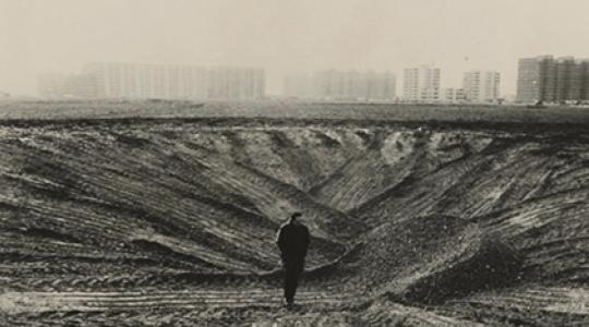 Imagen de obra land art Munich Depression