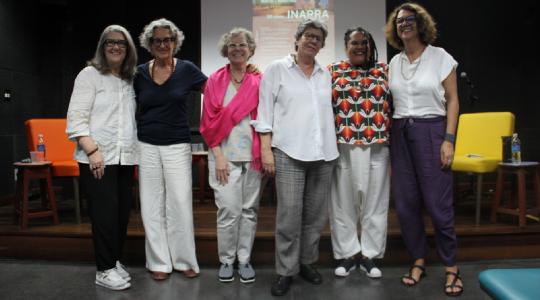 Mesa redonda “Antropología Brasileña ya tiene historia para contar” en VIII Seminario Imágenes y Narrativas 30 años de INARRA, Río de Janeiro, 2024.