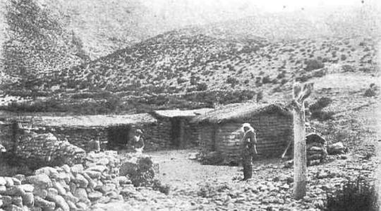La Encrucijada, última población salteña en el camino de Pastos Grandes.