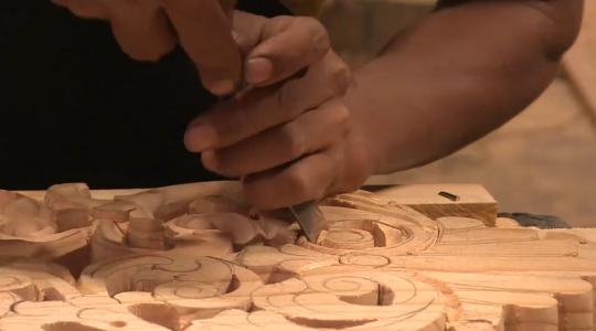 artesanía madera